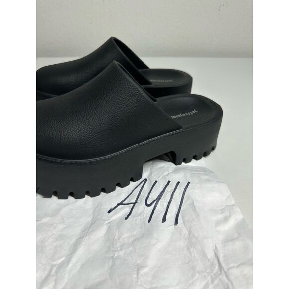 Free People X Jeffrey Campbell Bae Platform Mules Black NIB Size 8  Chunky Clogs - Picture 12 of 12